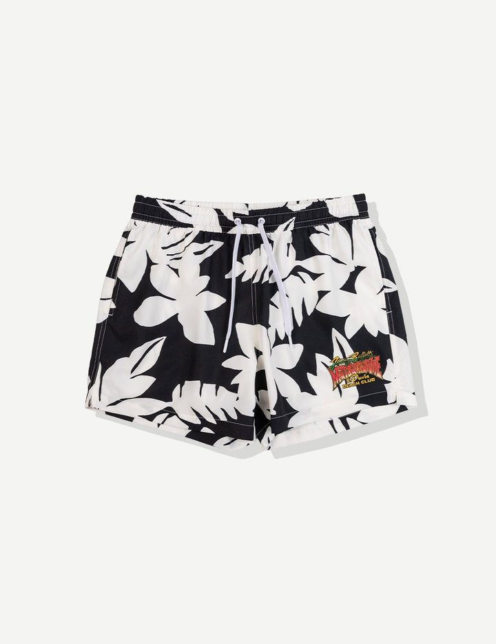 Duvin X Marg Glass Swim Short in Black