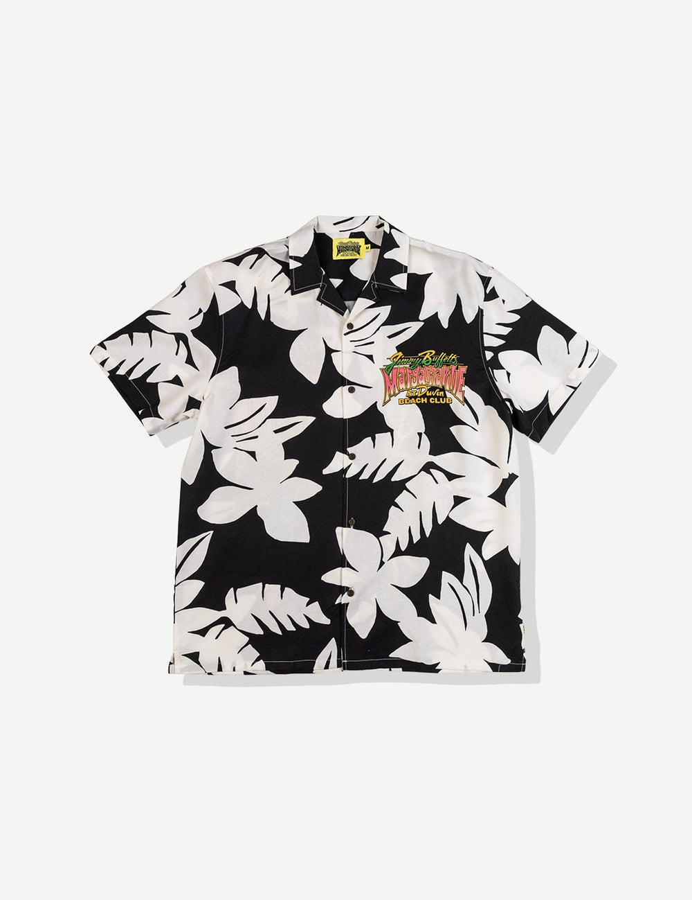 Duvin X Marg Beach Club Buttonup in Black