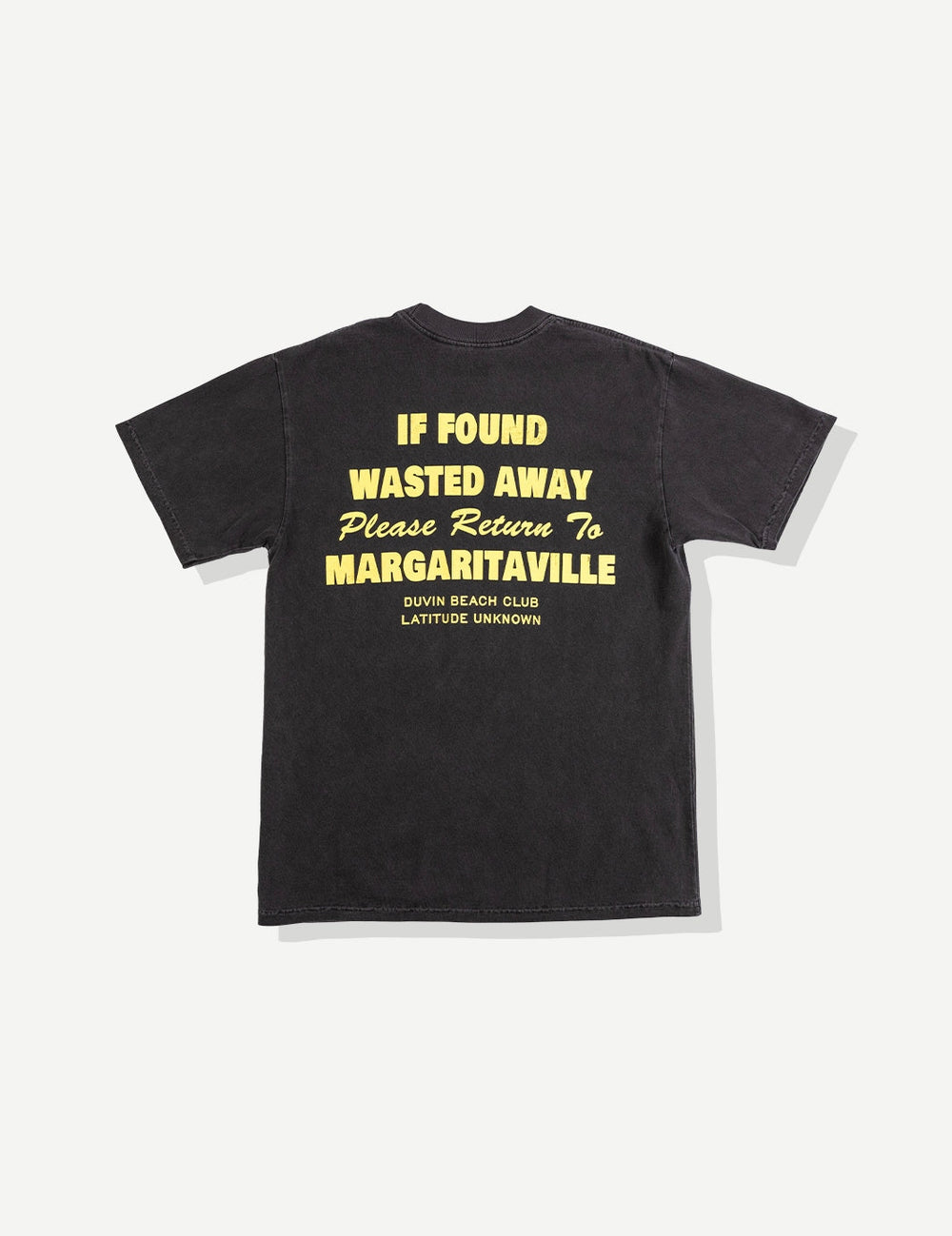 Marg Please Return Tee in Black