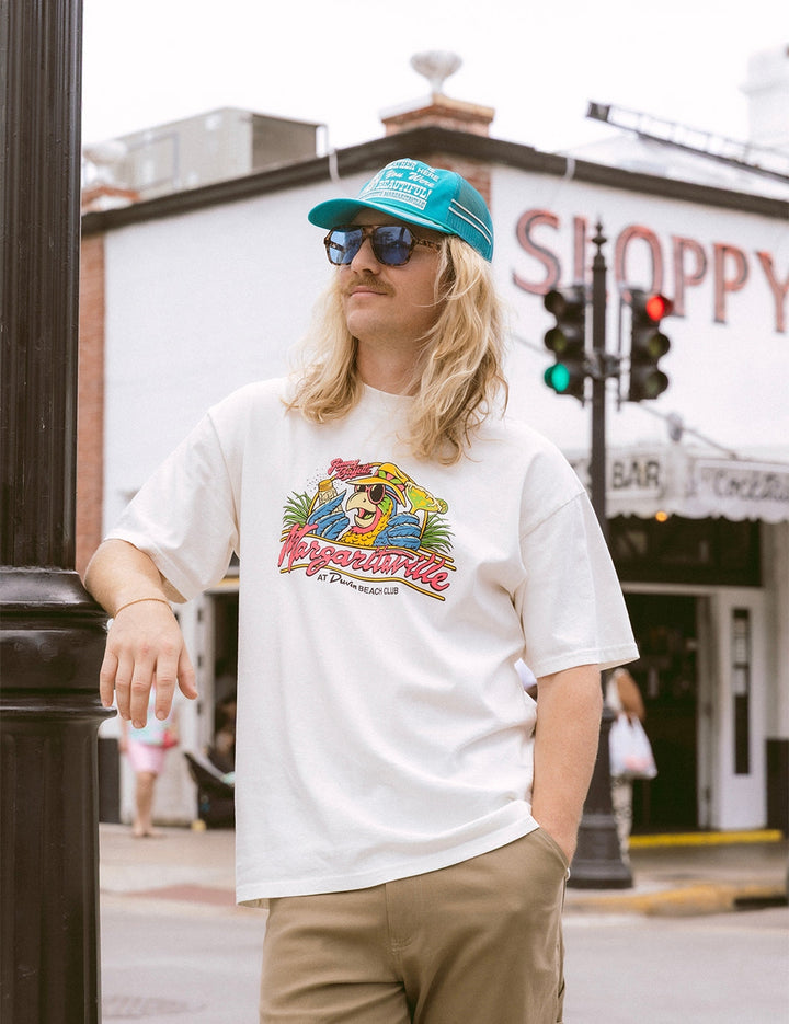 Marg Parrot Tee in Antique