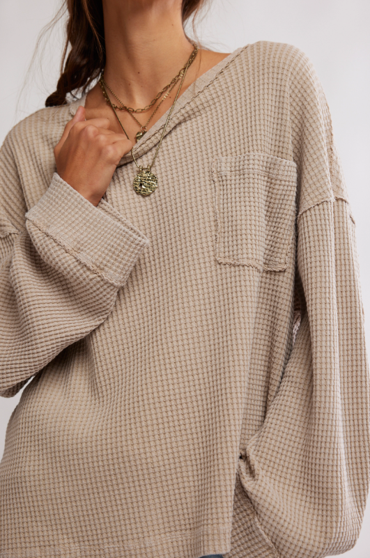 Dawson Pocket Thermal in Smooth Stone