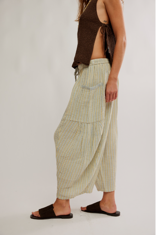Striped Quinn Pant Chamomile Combo