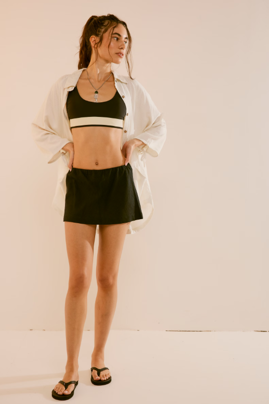 My Little Micro Mini in Black