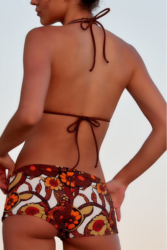 Printed Dixie Shorti in Golden Hour