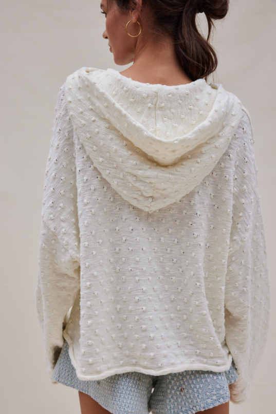 Lakeside Hoodie in Marshmallow