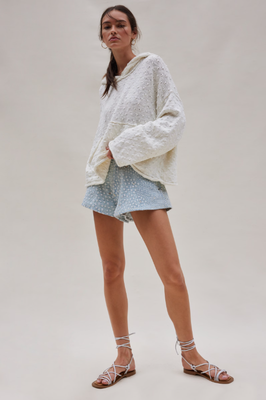 Lakeside Hoodie in Marshmallow