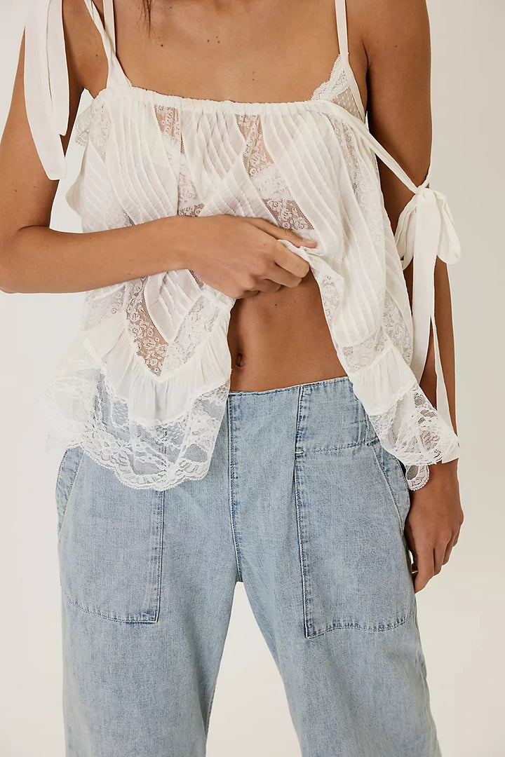We the Free Beezy Denim Pull-On Jeans in Dusk