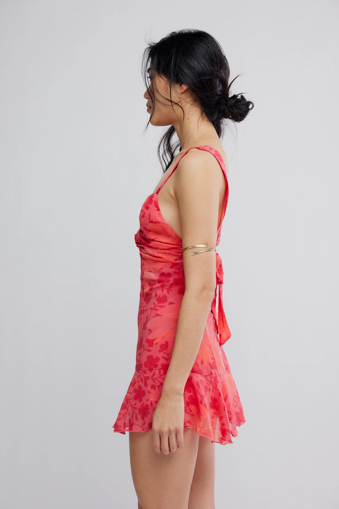 Heat of the Momment Mini Dress in Tart Berry Combo