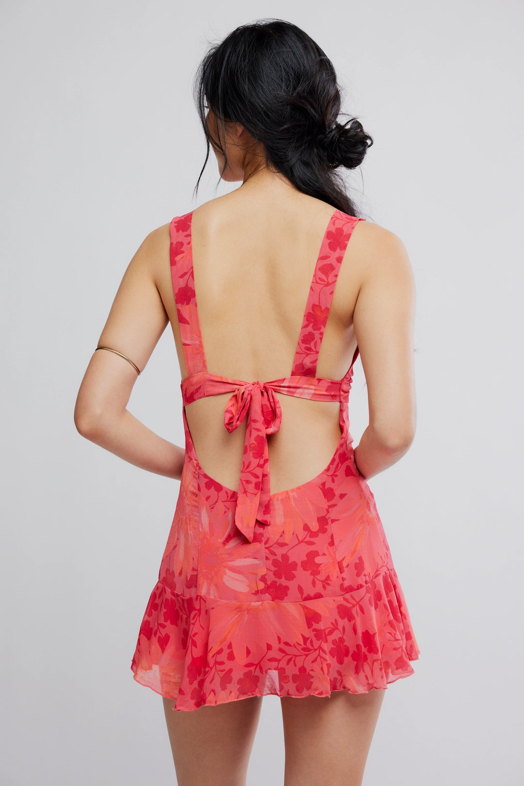 Heat of the Momment Mini Dress in Tart Berry Combo