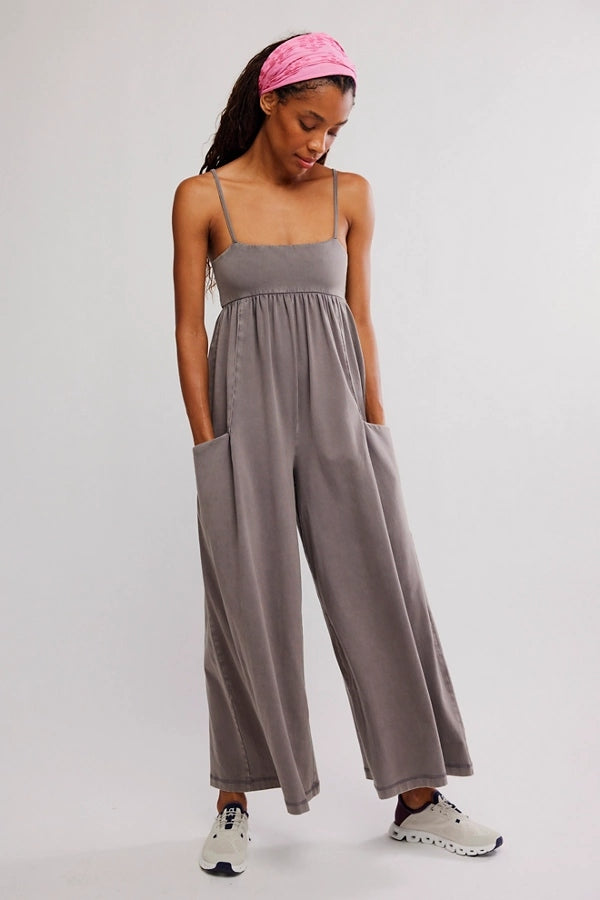 Hot Shot Strappy Onesie in Hickory