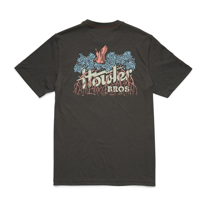 Electric Mangroves Tee in Antique Black