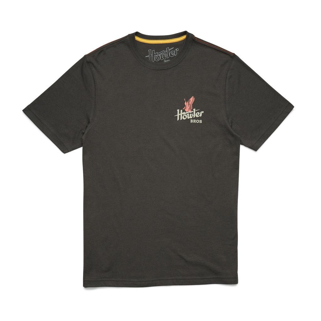 Electric Mangroves Tee in Antique Black