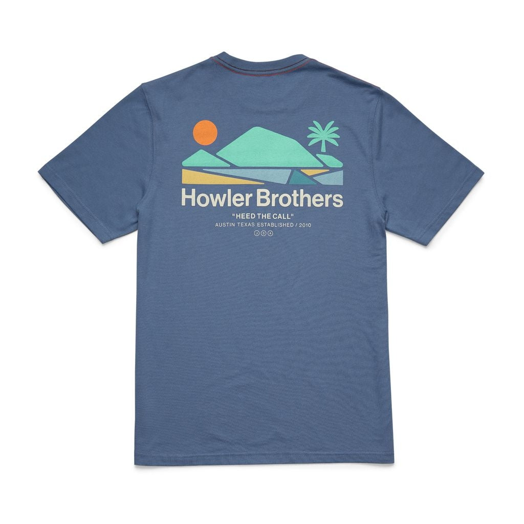 Bahia De Howler Tee in Blue Horizon