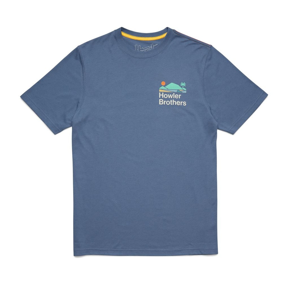 Bahia De Howler Tee in Blue Horizon