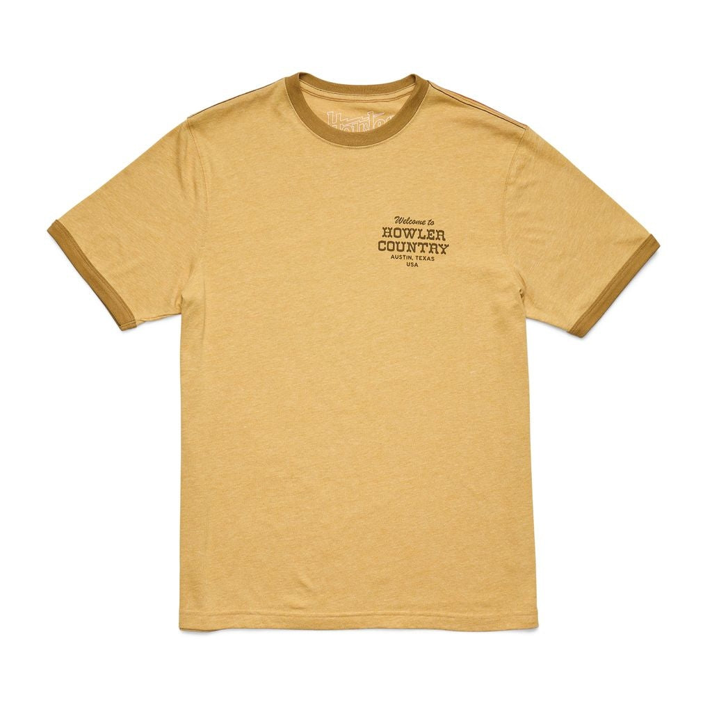 Ringer Tee in Honey Heather