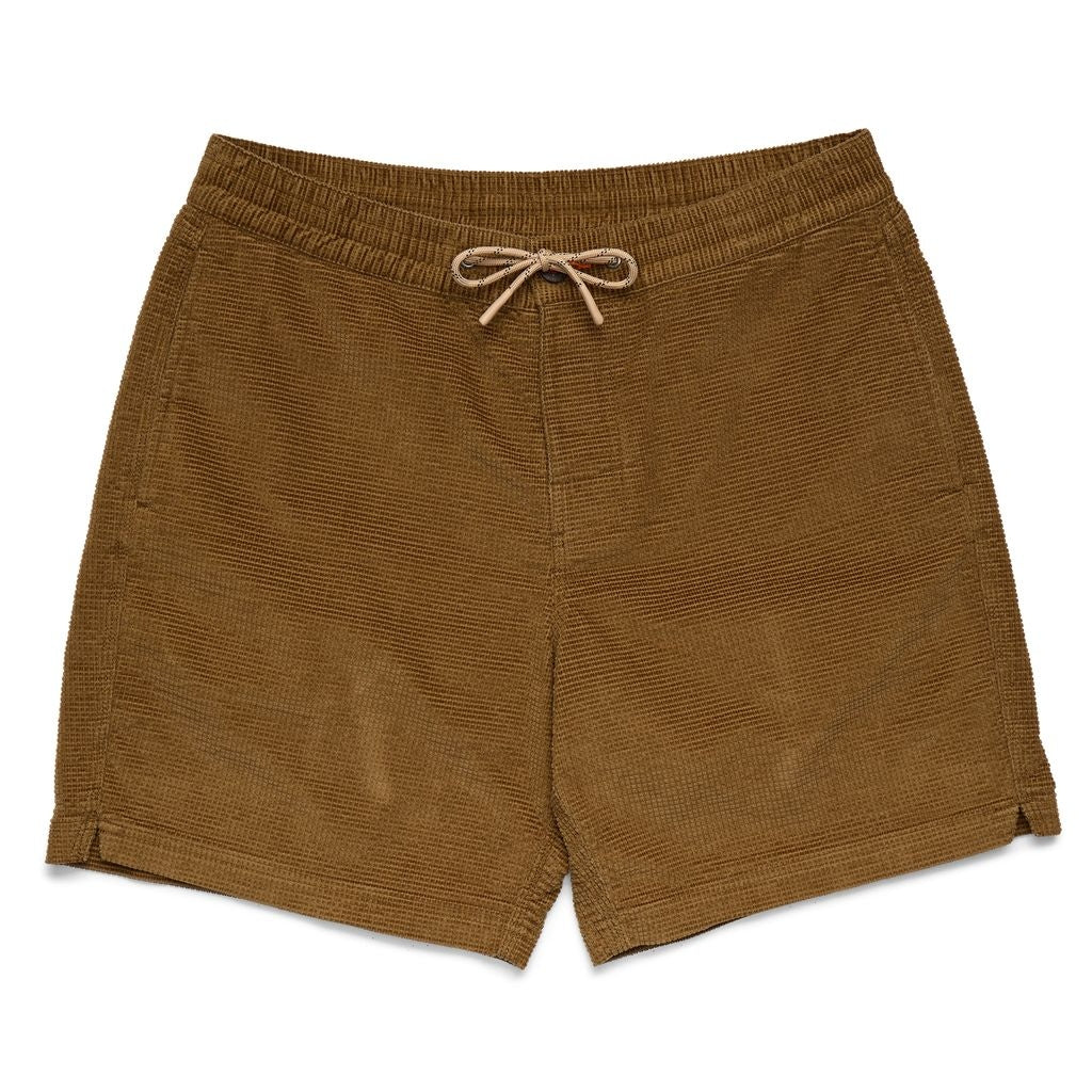 Pressure Drop Cord Shorts in British Khaki