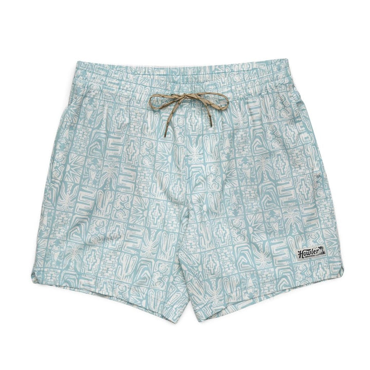 Deep Set Boardshorts in Tidal Tablets Seafoam