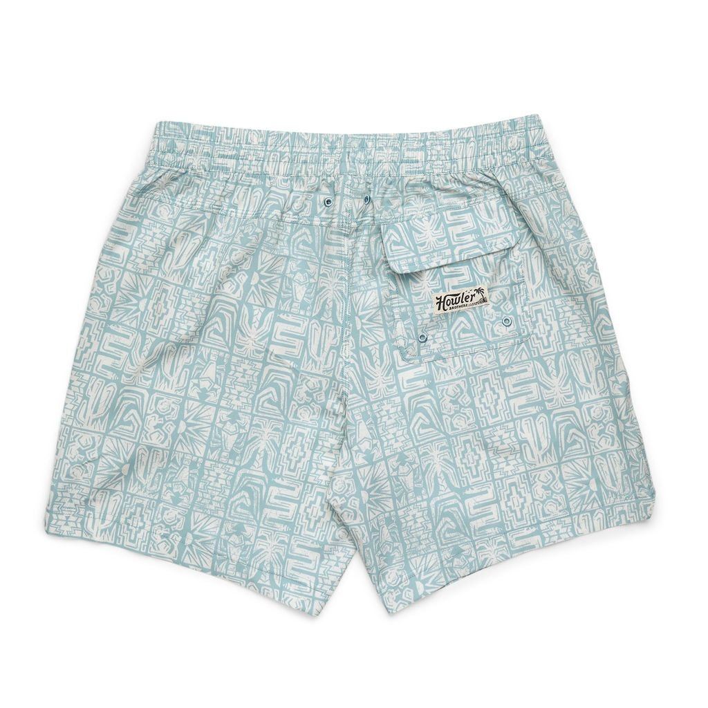 Deep Set Boardshorts in Tidal Tablets Seafoam