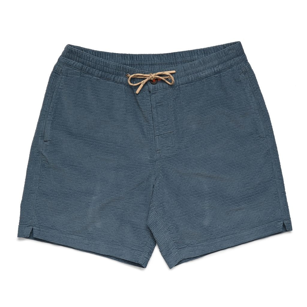 Pressure Drop Cord Shorts in Blue Mirage