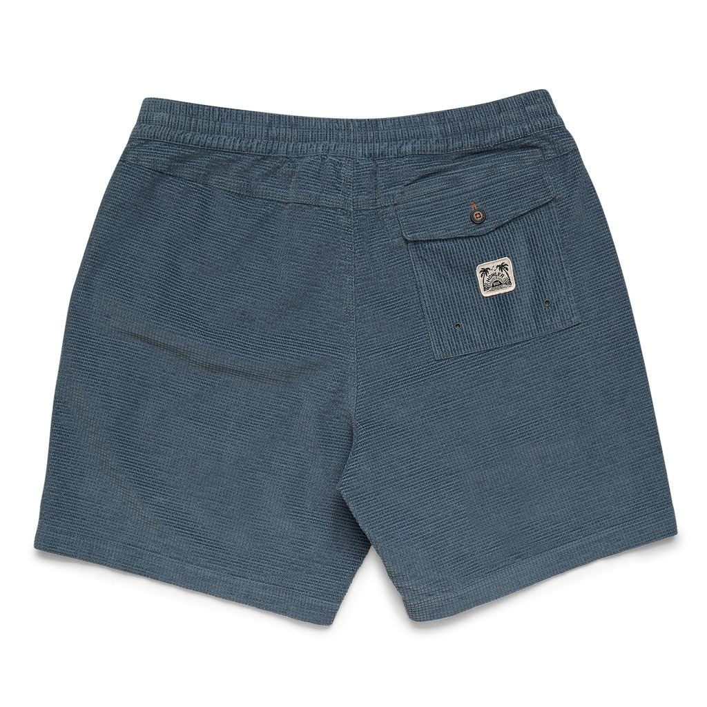 Pressure Drop Cord Shorts in Blue Mirage