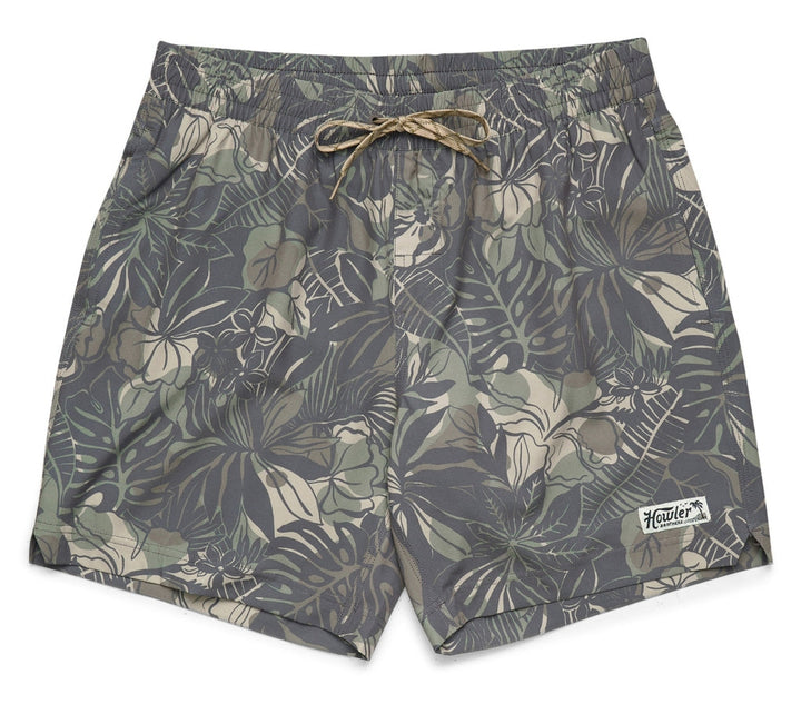 Deep Set Boardshorts in Tropic Noir