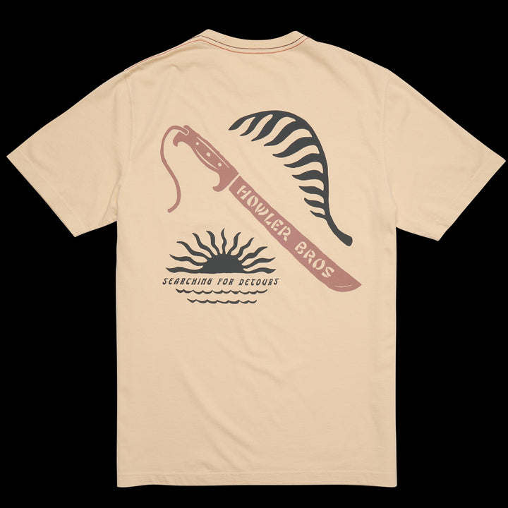 HB Machete Pocket T-shirt in Sand