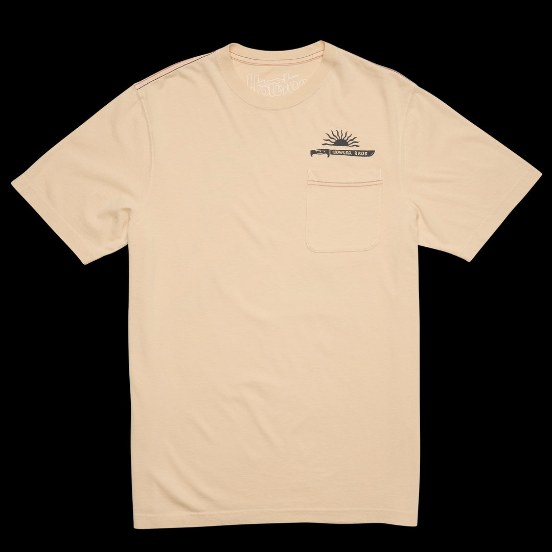 HB Machete Pocket T-shirt in Sand