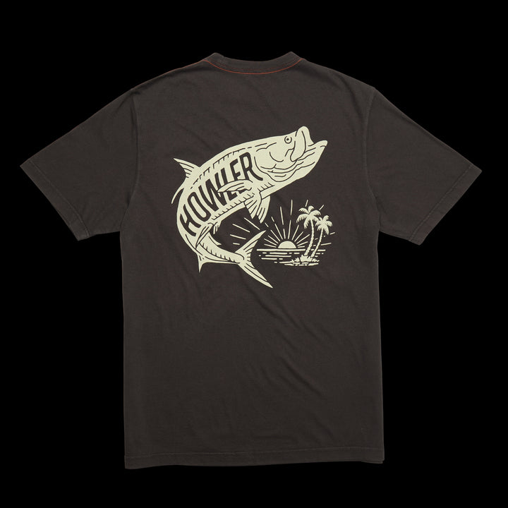 Dancin' King Pocket T-shirt in Antique Black