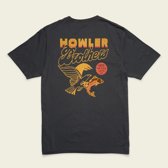 Osprey Prey Tee in Antique Black