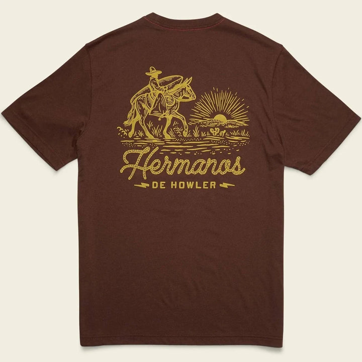 Sunset Rider Tee in Mahogany