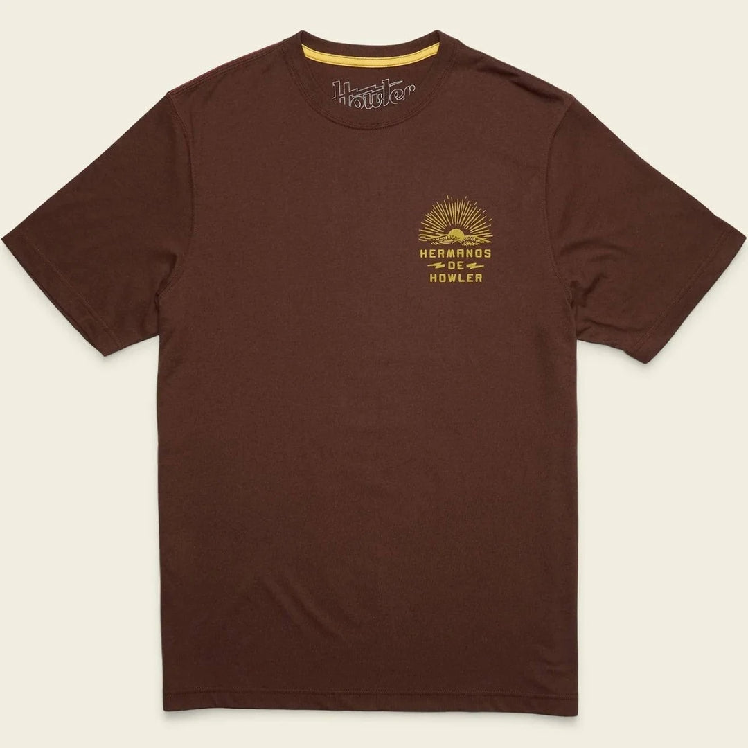 Sunset Rider Tee in Mahogany