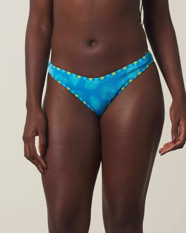 Playa Ribbed Classic Bikini Bottoms
