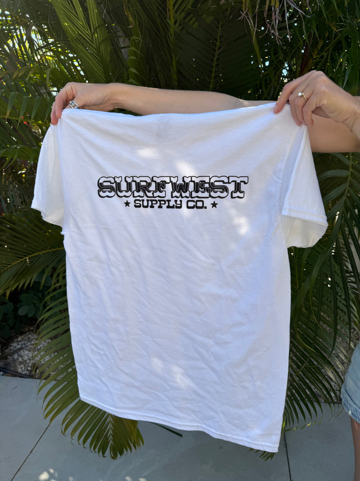 OG Surfwest Pocket Tee in White