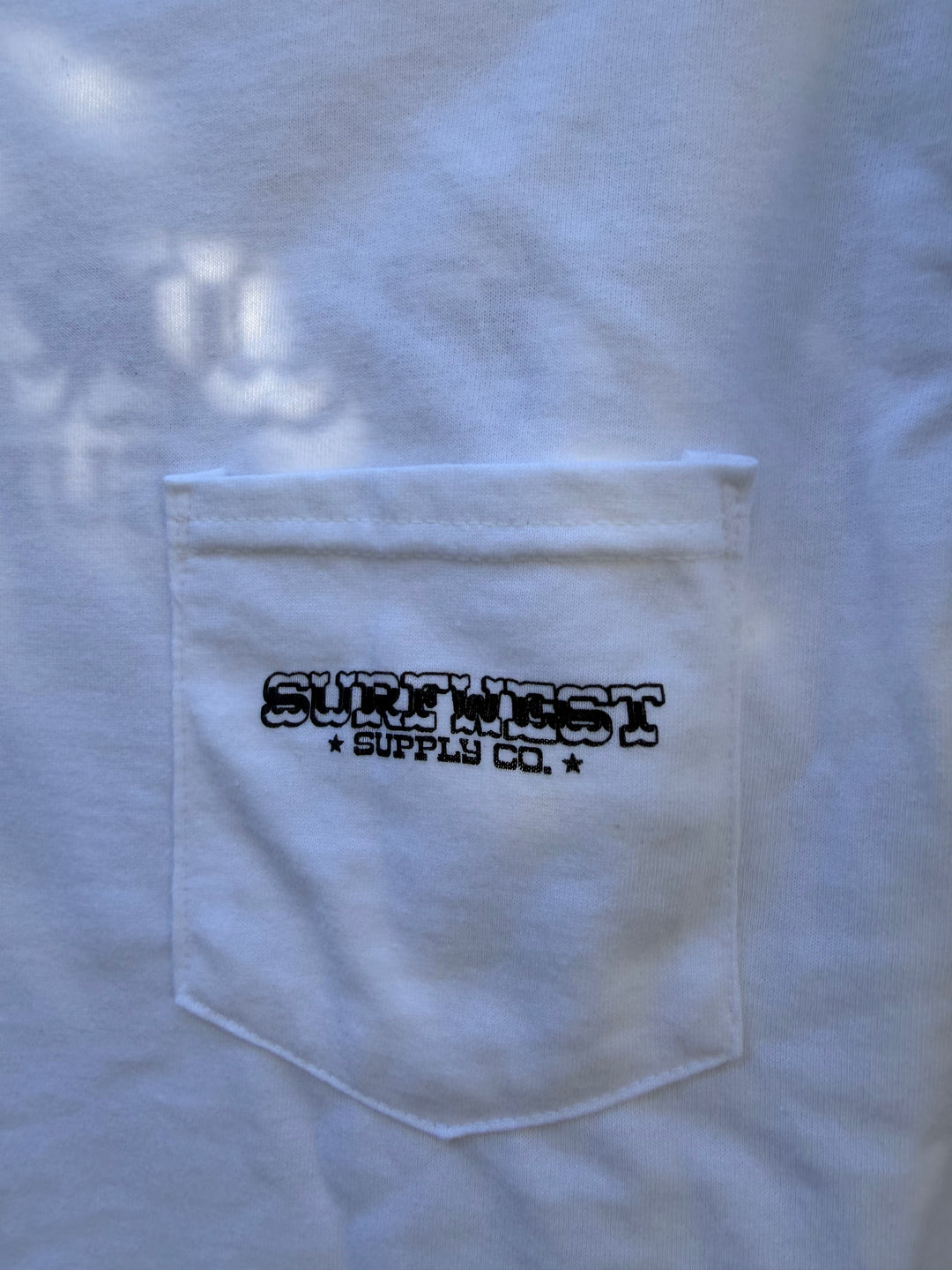 OG Surfwest Pocket Tee in White
