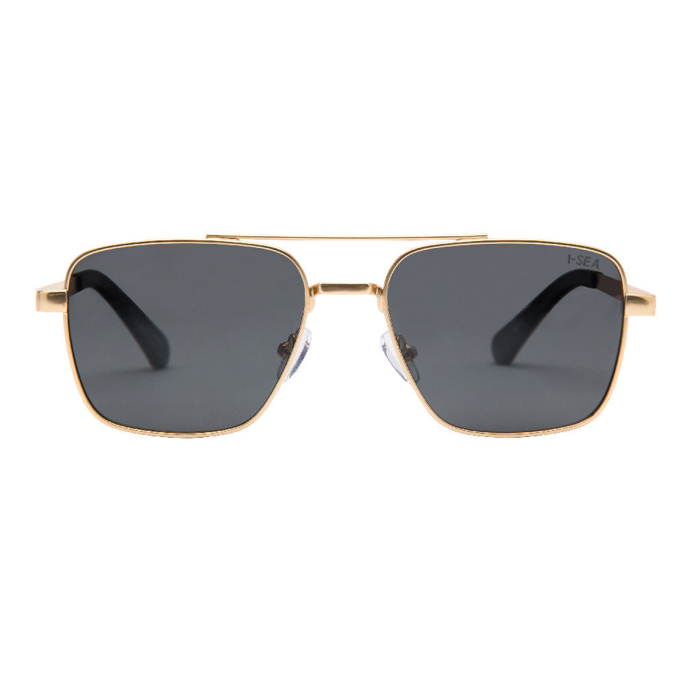 Brooks in Gold/ Smoke Polarized Lens