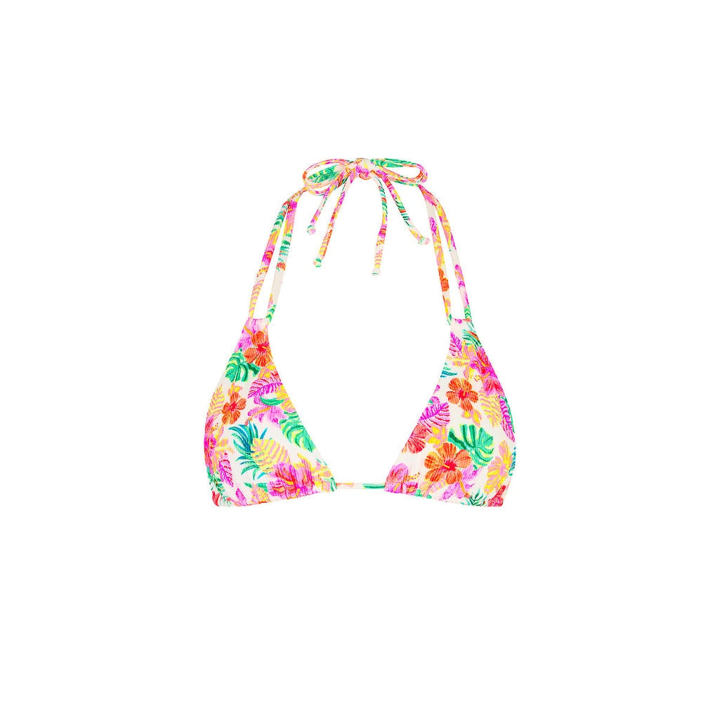 Halter Bralette Top in Island Escape
