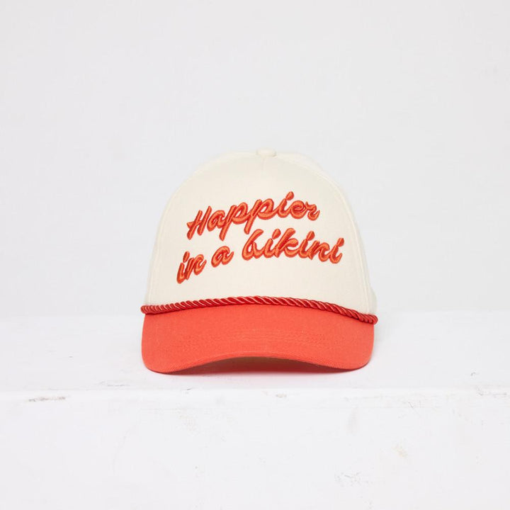 Newport Hat in Grapefruit Cream