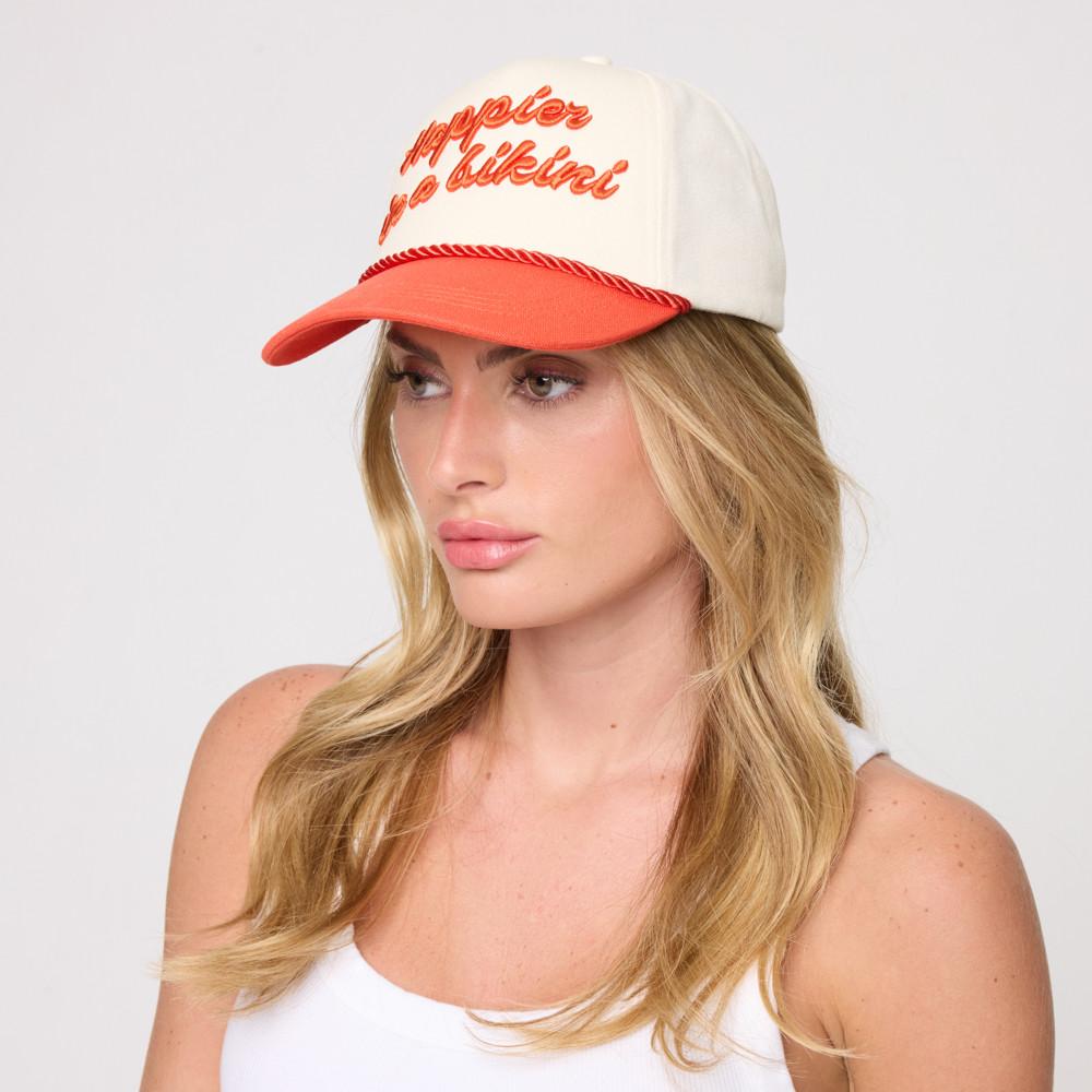 Newport Hat in Grapefruit Cream