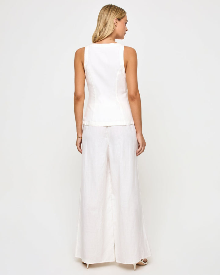 Sofie Vest in White