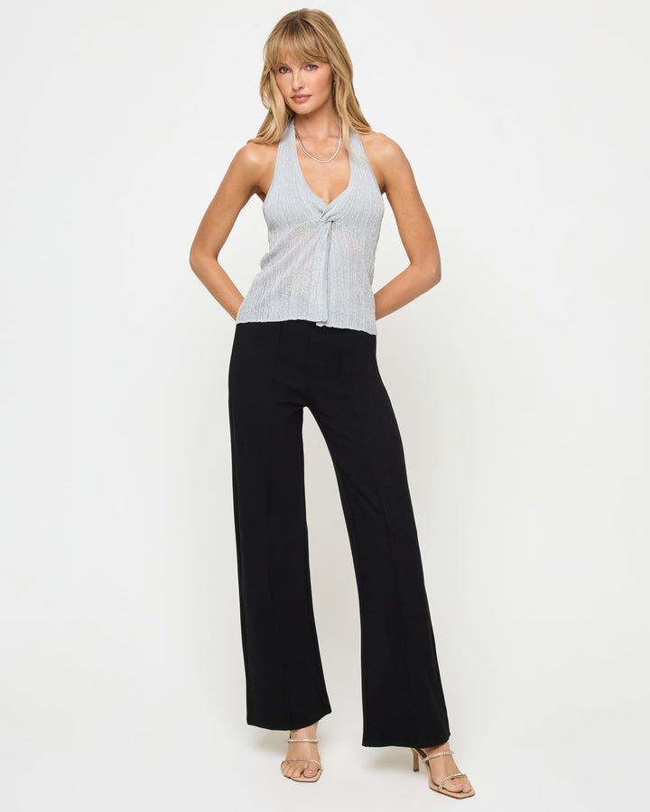 Callie Halter in Metallic Sliver