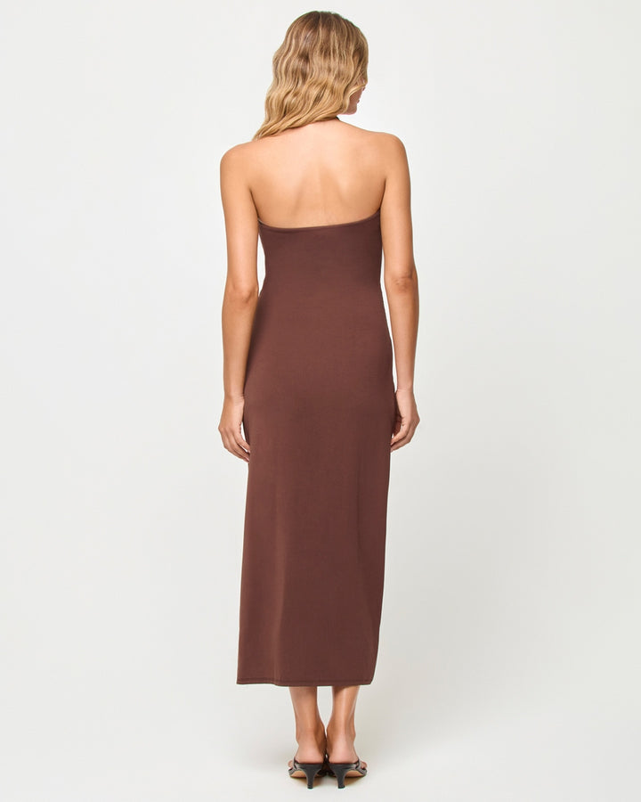 Corsica Dress in Espresso