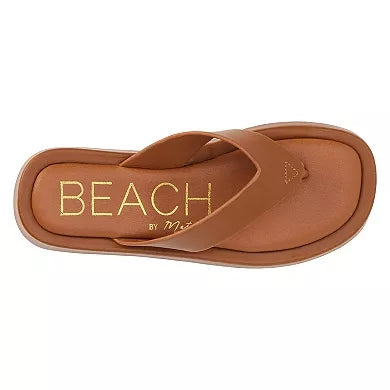 Beach by Matisse Mallorca Women's Flip-Flops in Cognac