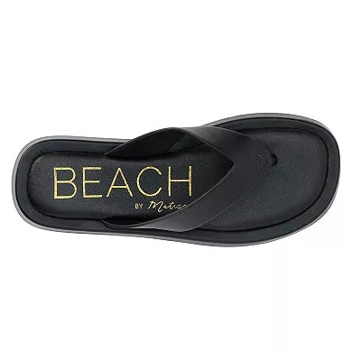Beach by Matisse Mallorca Women's Flip-Flops in Black