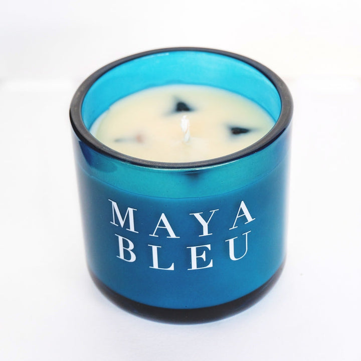 The Original Shark Tooth Candle in Bleu