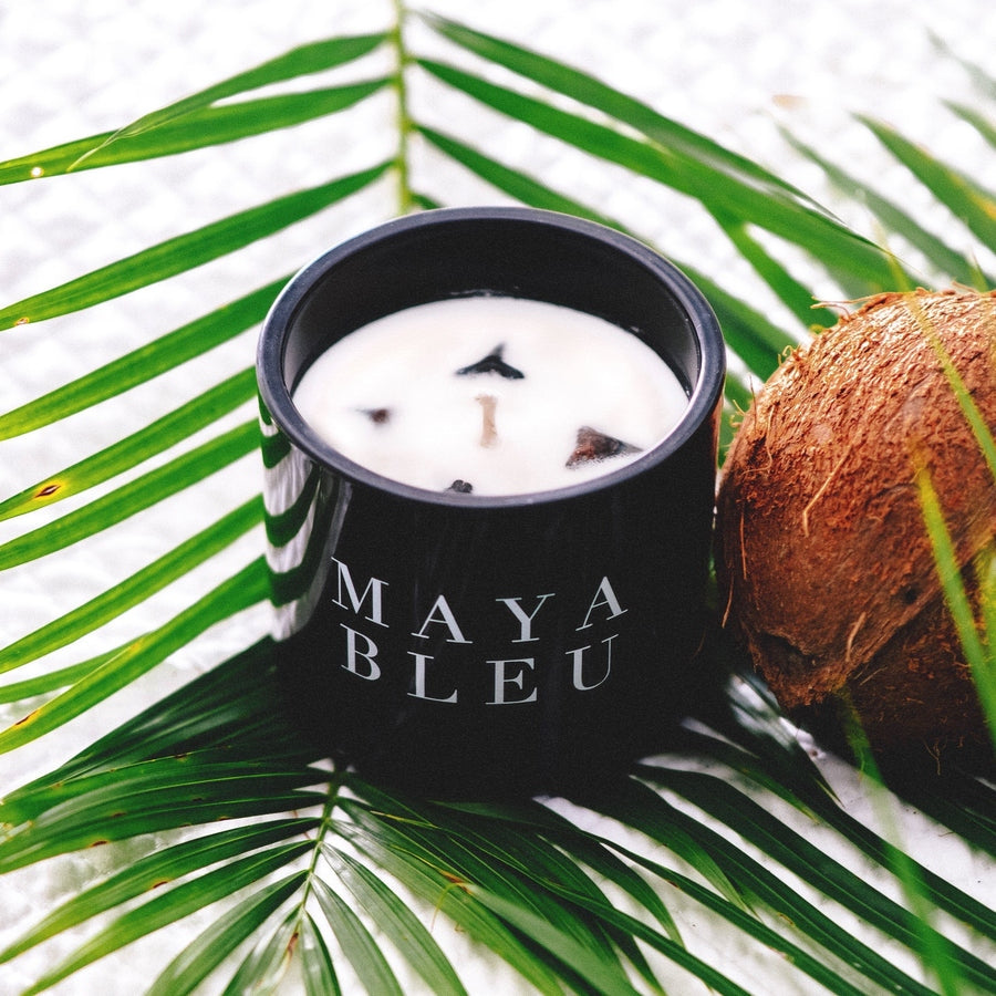 The Original Shark Tooth Candle in Black