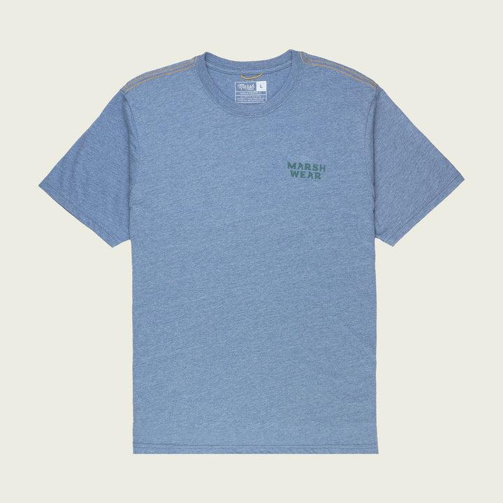 Drifter SS T-shirt in Bluefin Heather