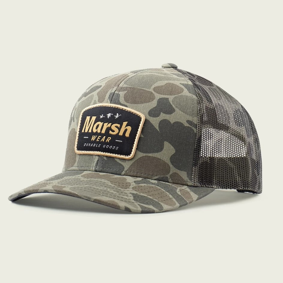 Formation Trucker Hat in Green Mallard Camo