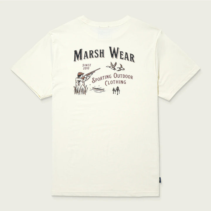 Sportsman Short Sleeve Tee in Vintage White