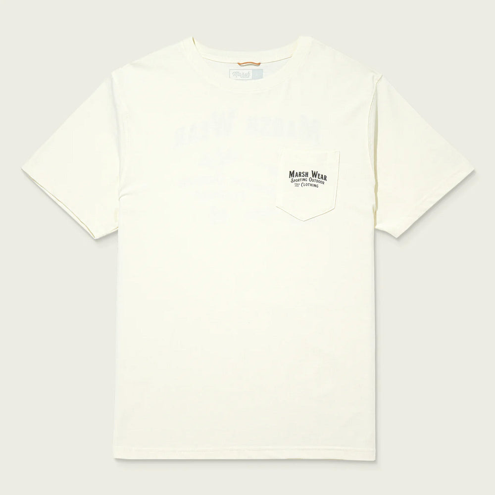 Sportsman Short Sleeve Tee in Vintage White