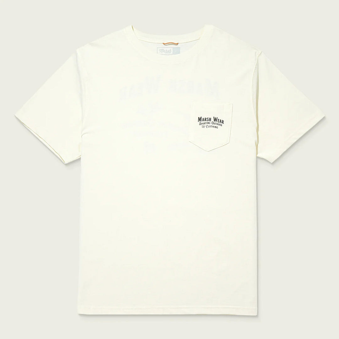 Sportsman Short Sleeve Tee in Vintage White